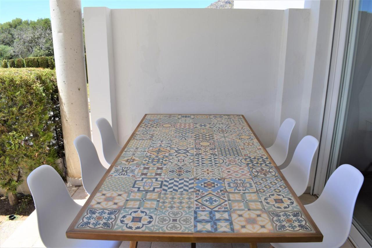 Apartament Ground Floor With Private Garden Bellresguard Port de Pollença Zewnętrze zdjęcie